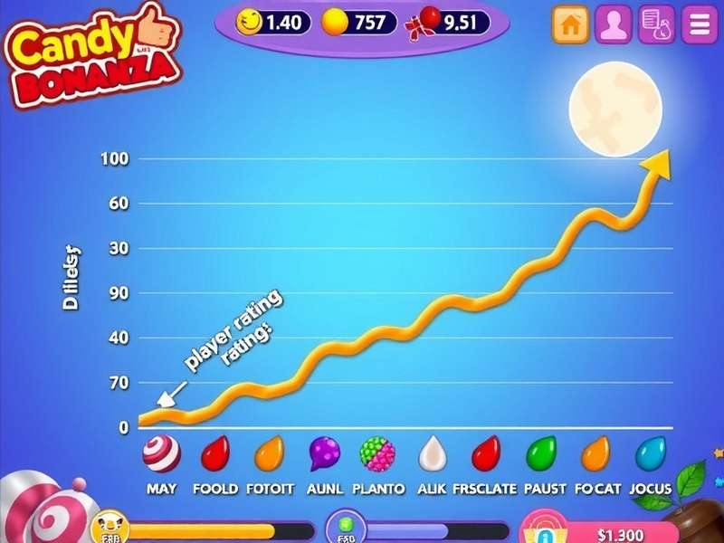 Candy Bonanza India Player Ratings Graph